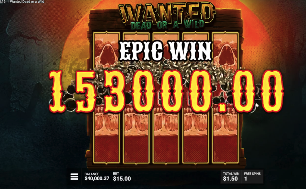$153K on Wanted Dead or a Wild